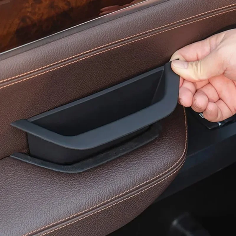 ل BMW X3 F25 X4 F26 2011 2012 2013 2014 2015 2016 2017 LHD سيارة الجبهة اليسرى الباب الداخلي مقبض سحب الكسوة الملحقات السوداء #4