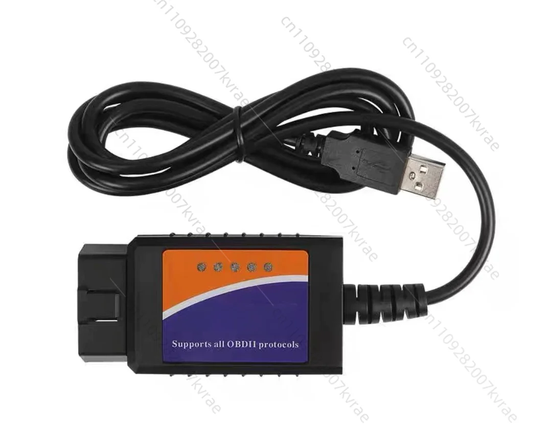 

USB ELM327 OBD Car Fault Detector, Engine Code Reader Reset Maintenance Light ABS Airbag Diagnostic Tool