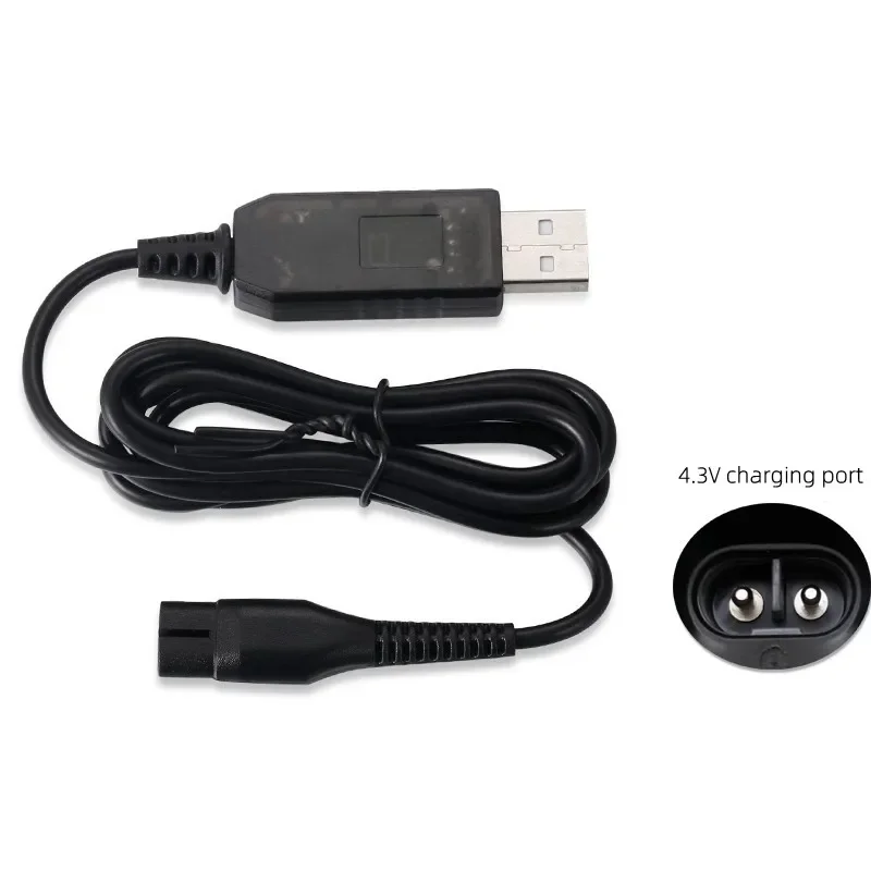 4.3V USB Charging Cable for Philips Shaver A00390 One Blade QP2520 QG3340 Charger Cord Adapter USB Plug Charging RQ310 RQ311