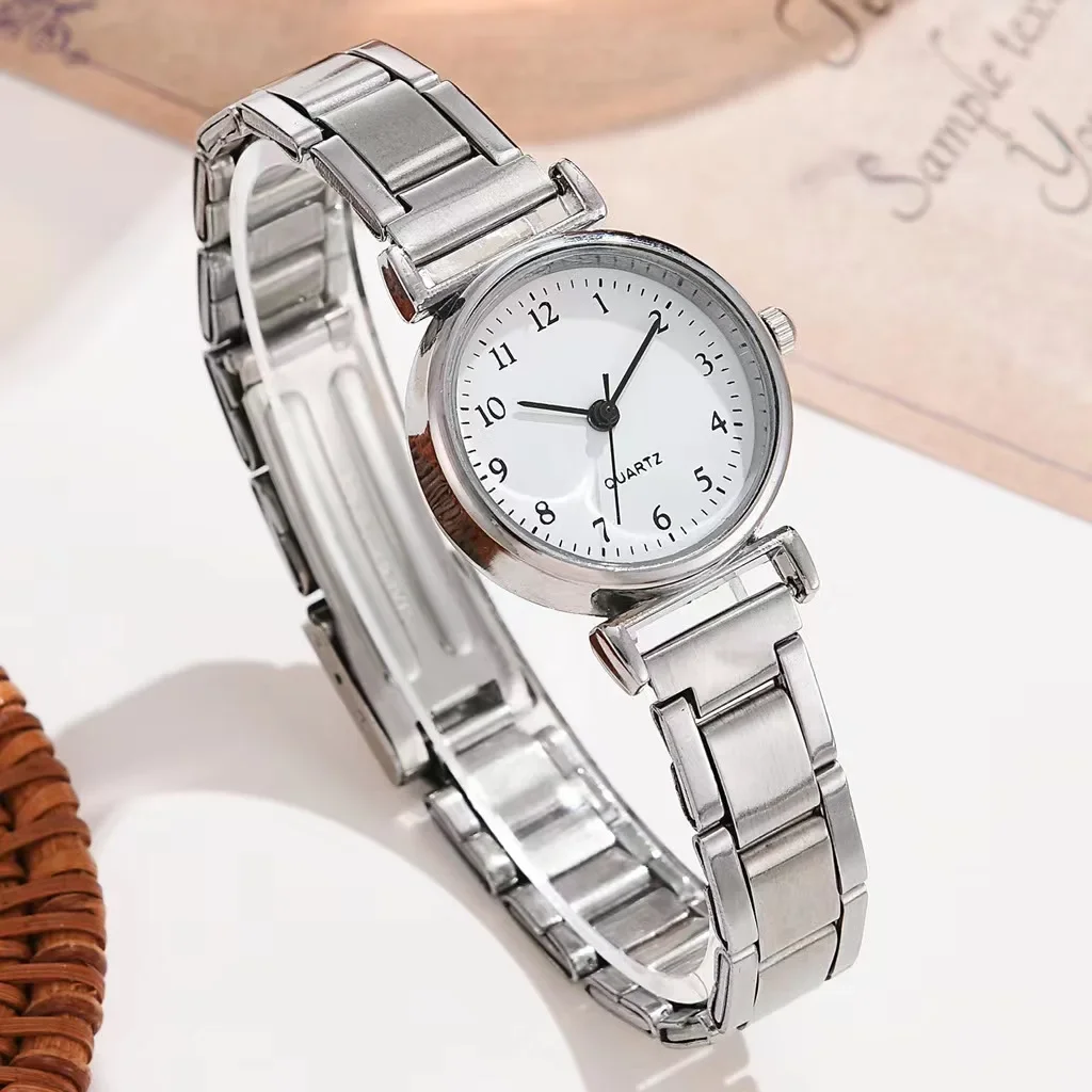 Fashion Analog Quartz Watch Luxury Wrist Watches for Women Stainless Steel Strap Ladies Watch Casual Digital Bracele Watch