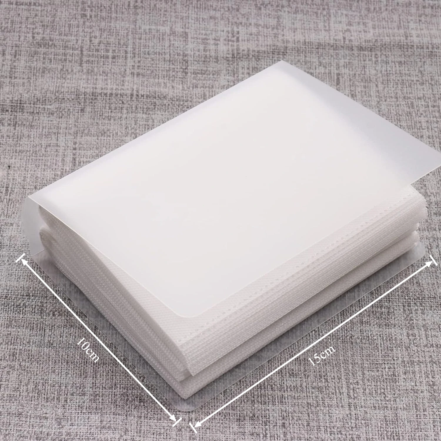 Aufbewahrungsalbum für 100 Nagelaufkleber, Leeres Sammelbuch für Abziehbilder, Fotos & Maniküre-Werkzeuge, Präsentationshalter – Detail 3