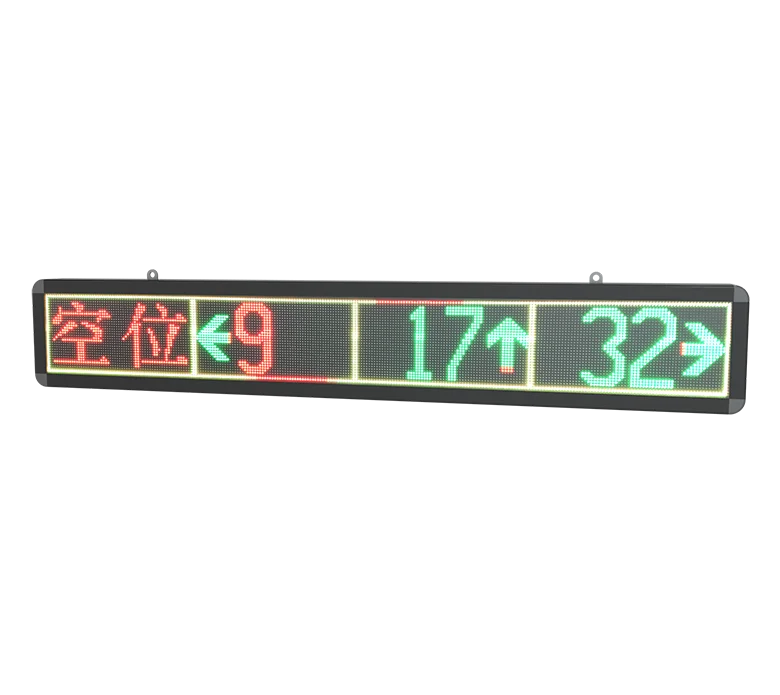 Tenet TH1 RS485 TCP/IP Interface Indoor LED Display 3 Module Multi Direction LED Display for Parking Guidance