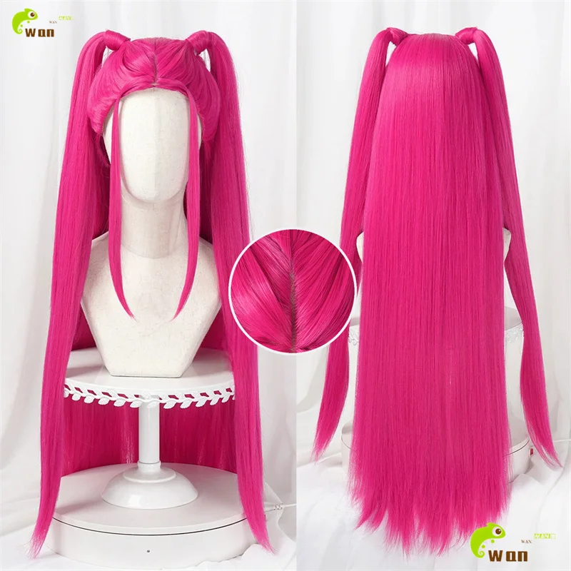 

Mira Cosplay Wig 80cm Rose Wigs For Rumi Zoey Women Halloween Cosplay Anime Cosplay Wig Heat Resistant Synthetic Hair + Wig Cap
