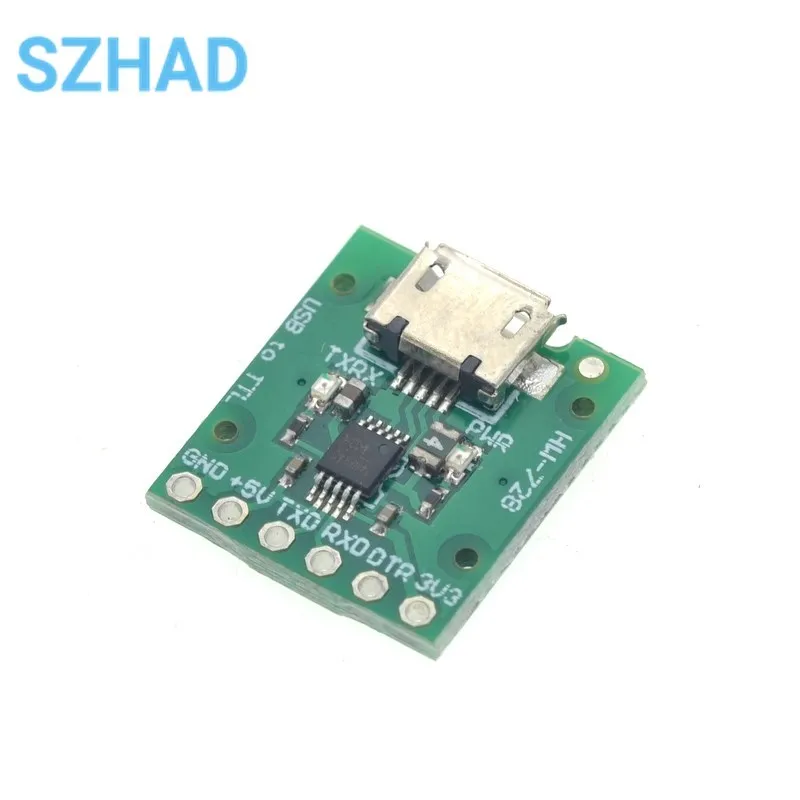 1PCS CH340E USB To TTL Serial Converter 5V/3.3V Alternative CH340G Module For Arduino Pro Mini