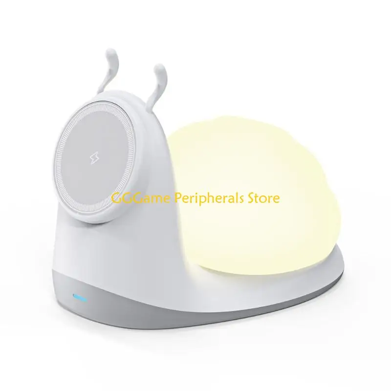 

U55B Phone Charging Snail Night Light 15W Fast Charging Detachable Portable