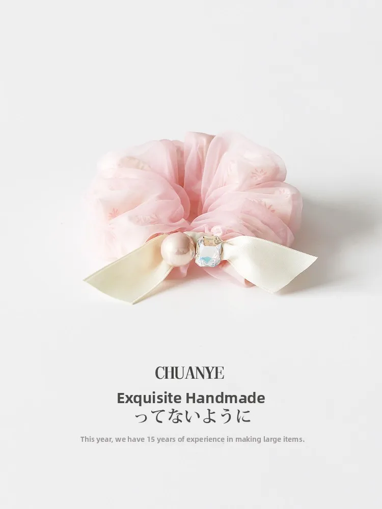 faixas-de-cabelo-elasticas-grandes-com-laco-de-borboleta-rosa-doce-e-perolas-acessorios-de-moda-feminina-adornos-de-cabelo