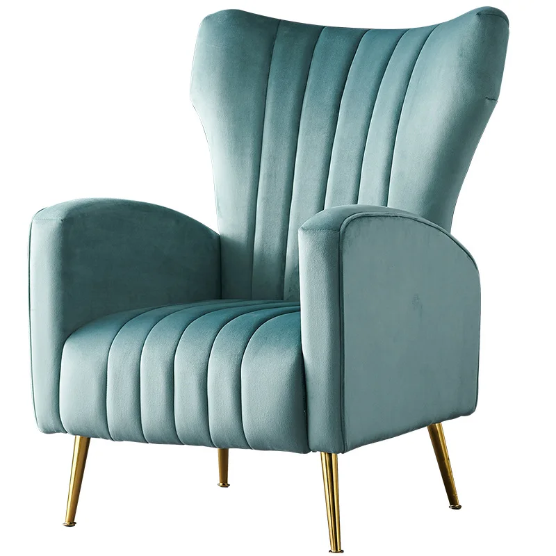 

Sofa single chair Modern simple living room Nordic balcony Lazy leisure chair Bedroom light luxury tiger chair