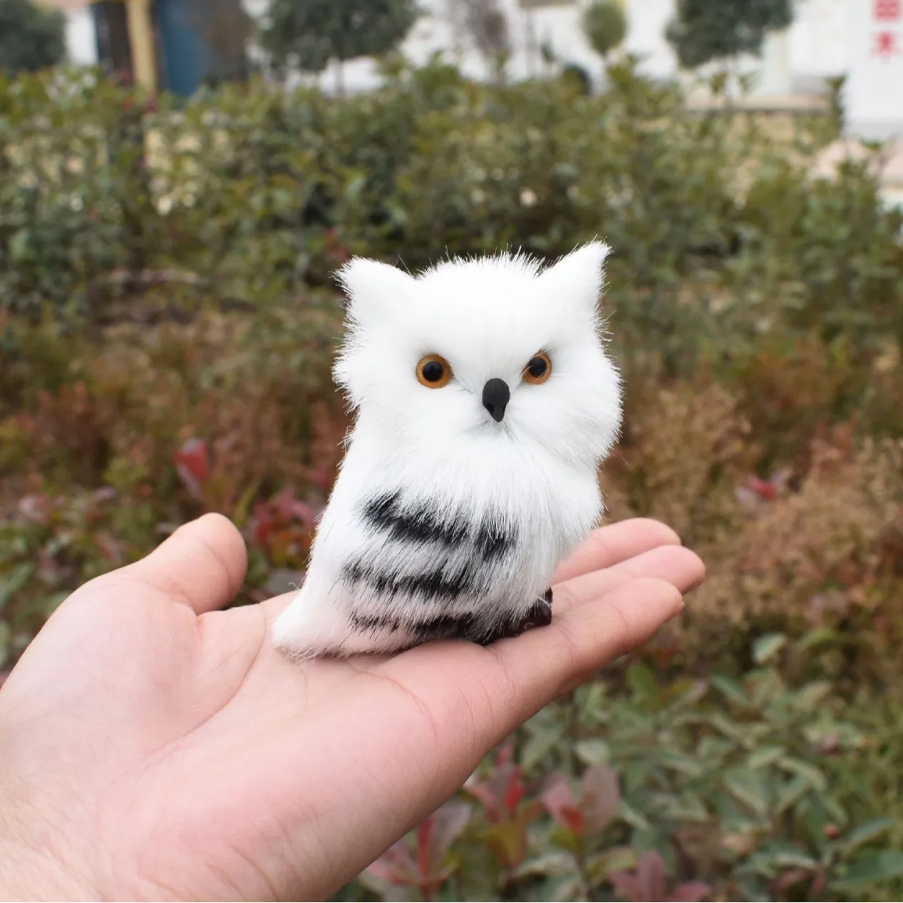

Simulation Fur Simulation Owl Bunny Squirrel Plush Animal Ornament Plush Christmas Tree Hanging Christmas Gifts