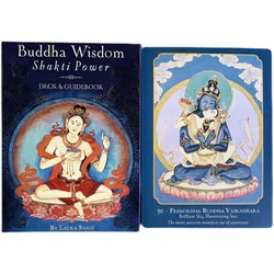 Budda mądrość Shakti moc wyrocznia karta wypoczynek impreza gra planszowa fortuna opowiadanie proroctwo rozrywka Tarot talia z przewodnikiem PDF