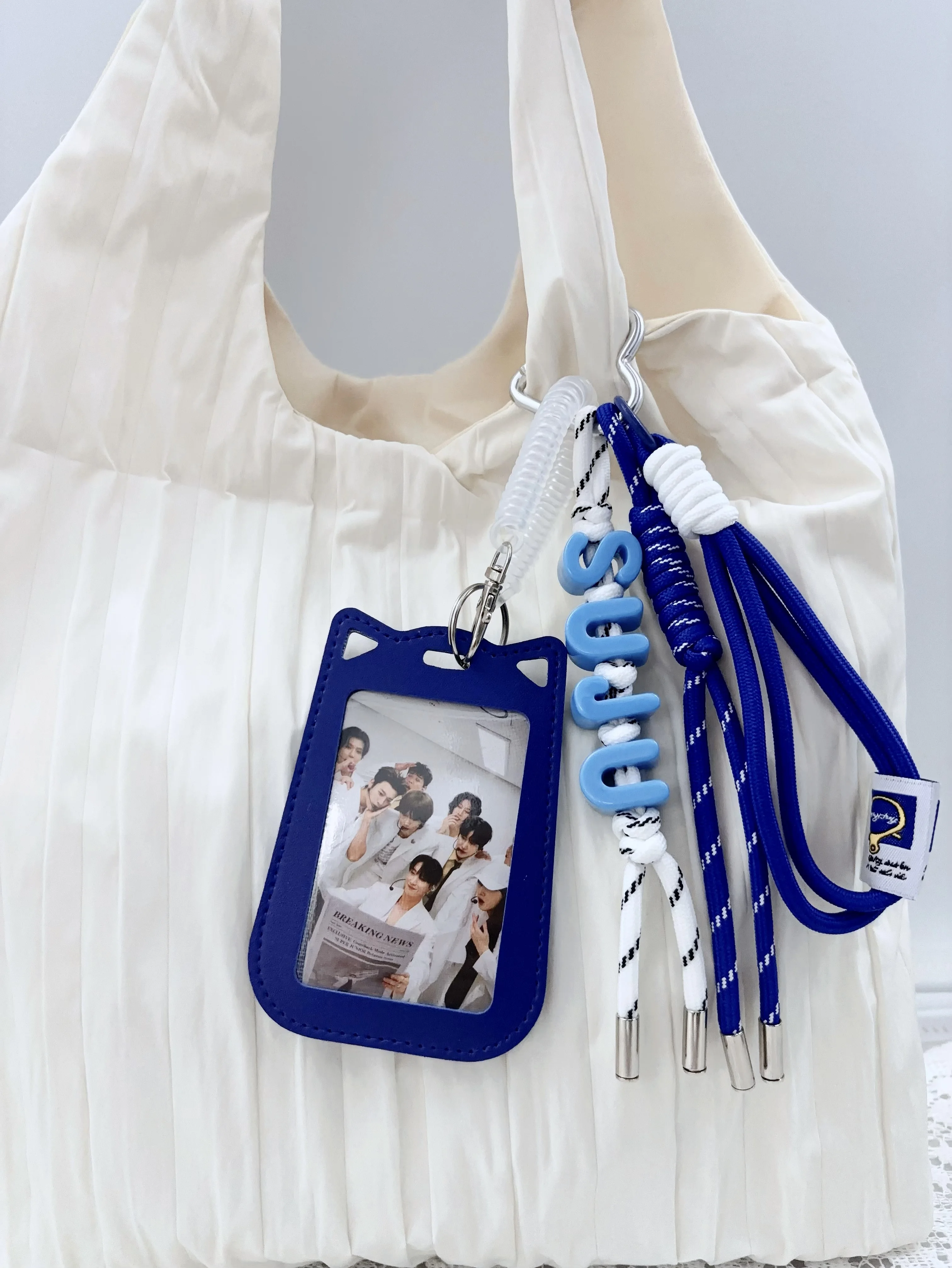 Idol Boy SUPER JUNIOR Handmade Rope Woven Keychain Concert Support Decoration Backpack Keychain Fans Collection Gift