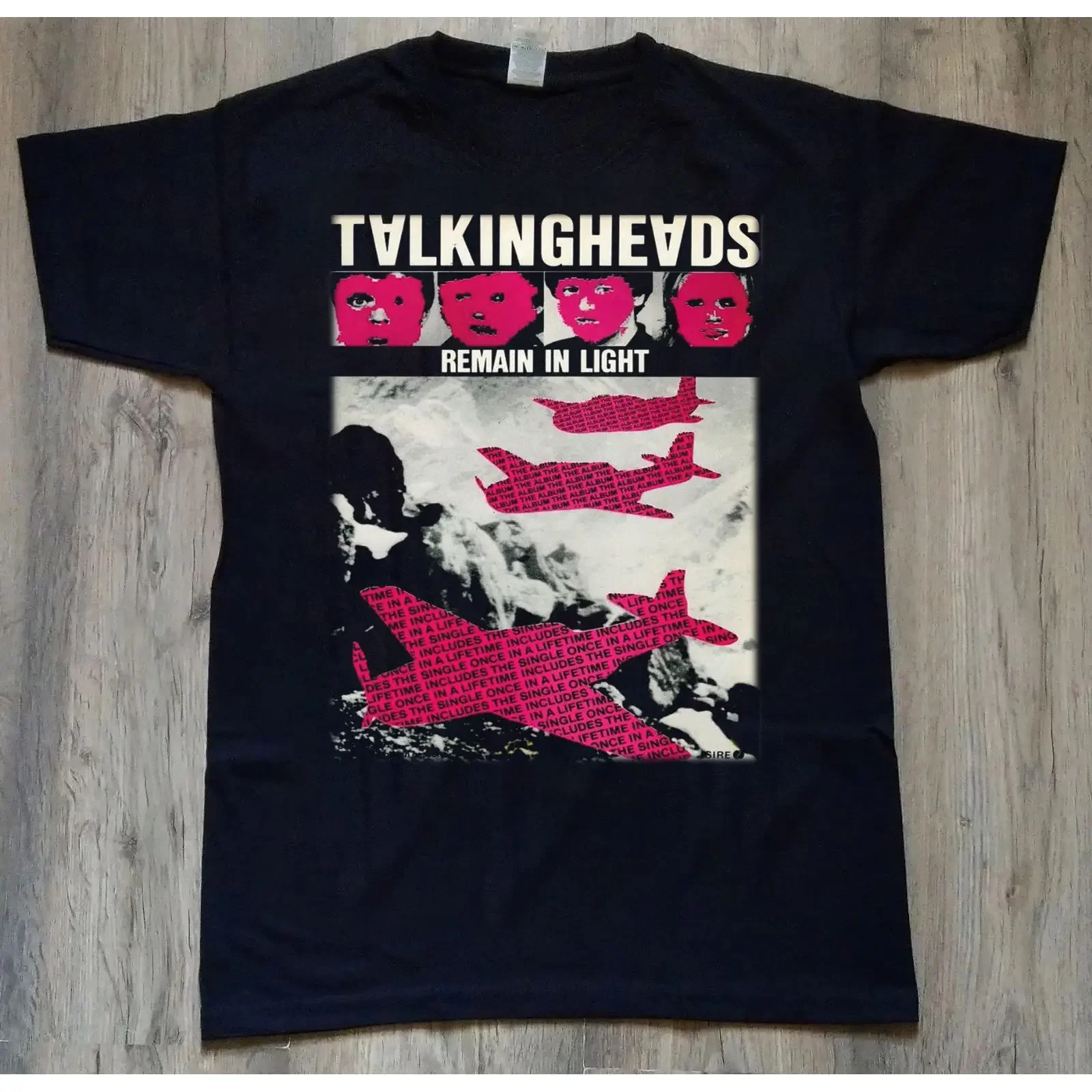 NEW Talking Heads Remain in Light For Fan Black Size S 2345Xl T Shirt vintage Washed Comfortable Versatile fashion Stylish