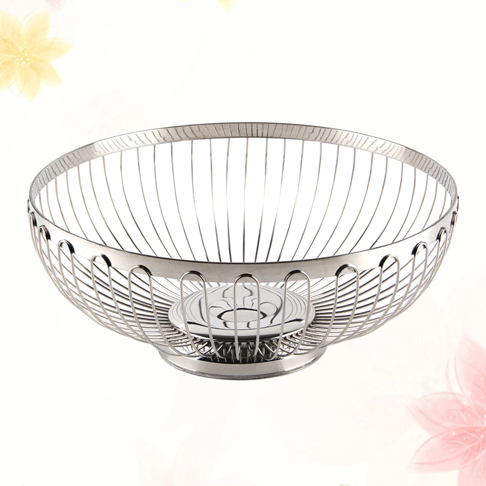 

Kitchen Stainless Steel Vegetable Washing Holder Large Capacity Hollow Out Drainage Tray Storage Bowl For Home Organizing