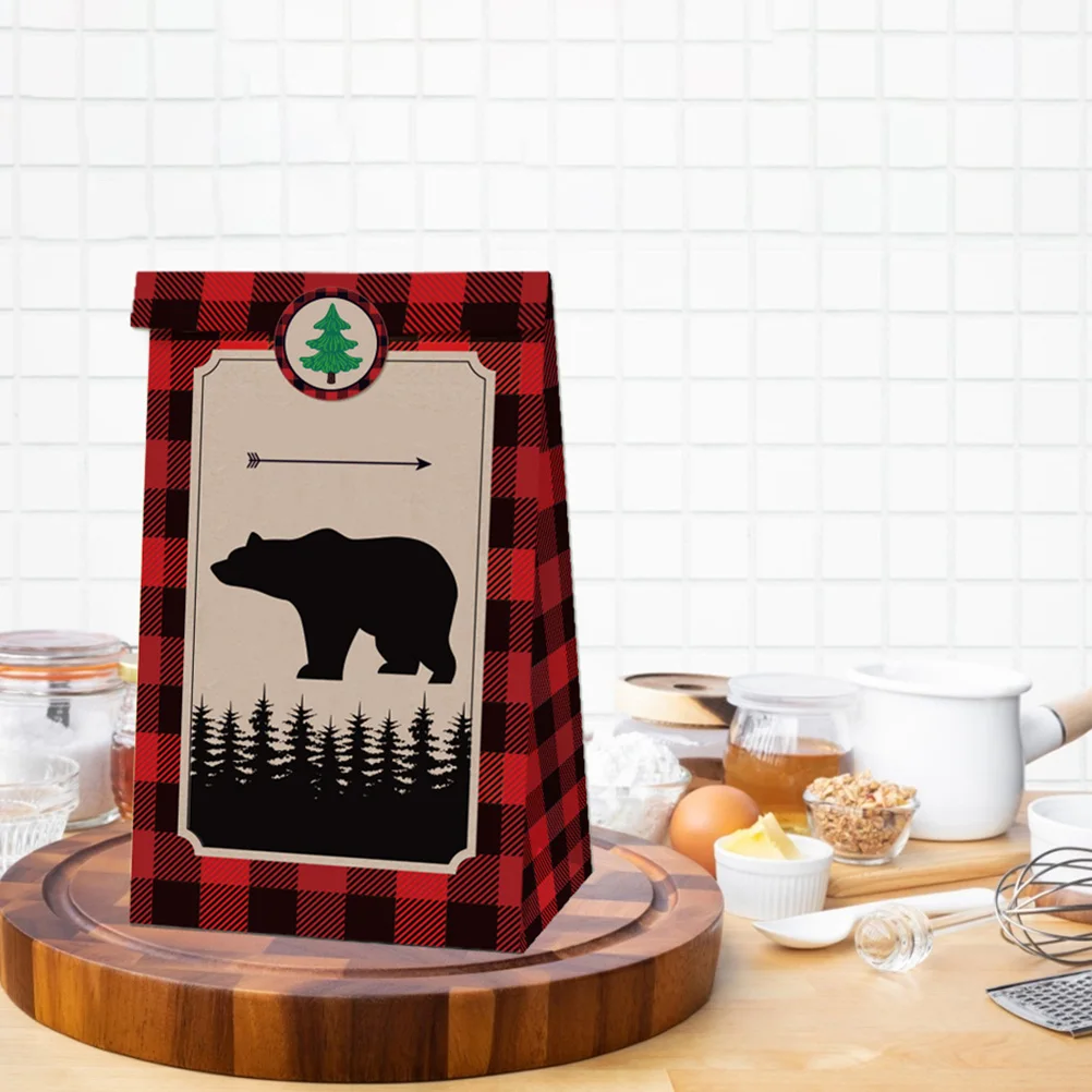 

Creative Bear Stickers Self Adhesive Strong Seal Envelope DIY Boxes Bags Cake Wrapping Treats Favors Colorful Supplies Cartoon