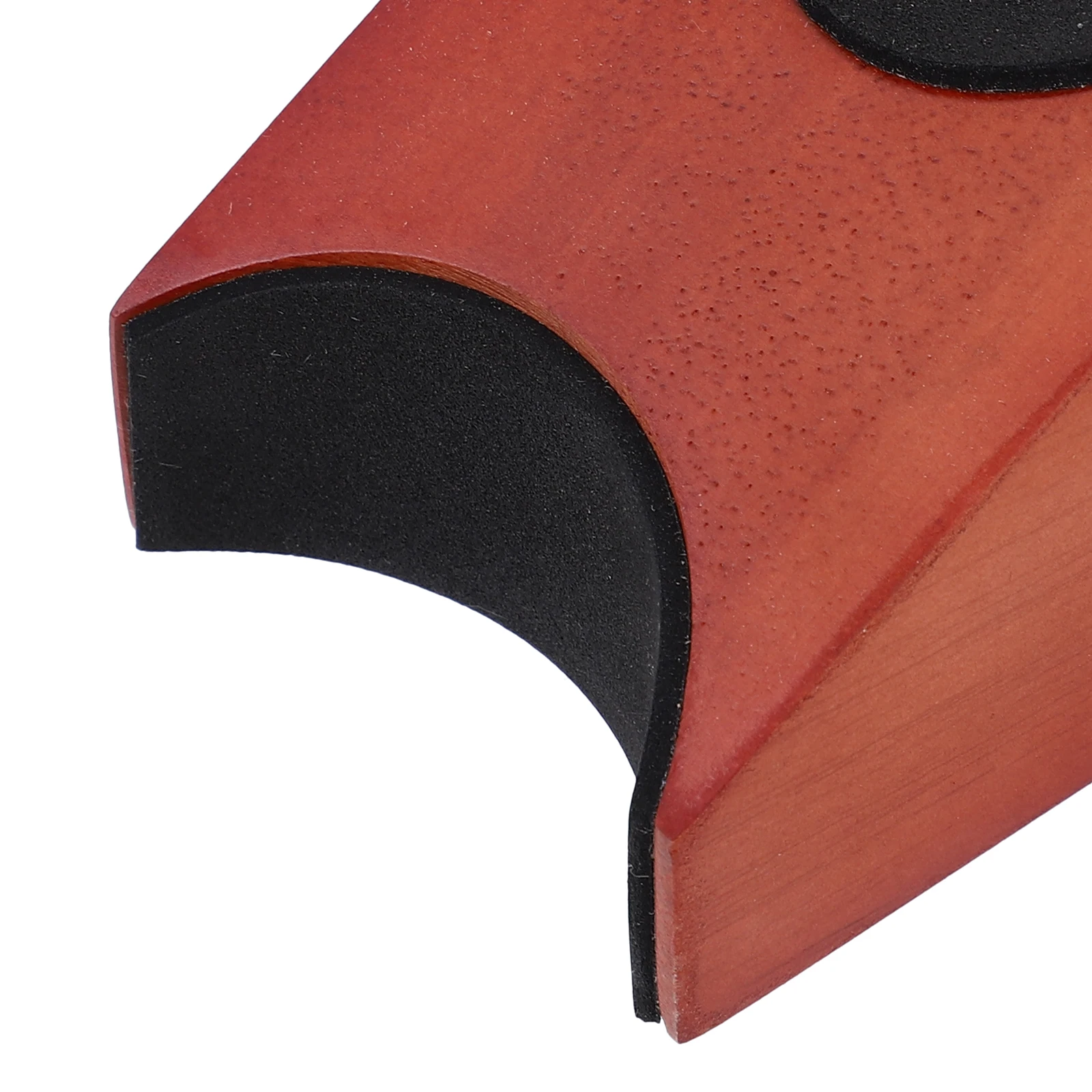 

Wooden Guitar Neck Rest Support Pillow Electric Ukulele Pipa String Instruments Multi-Functional Lightweight Brick Red Color