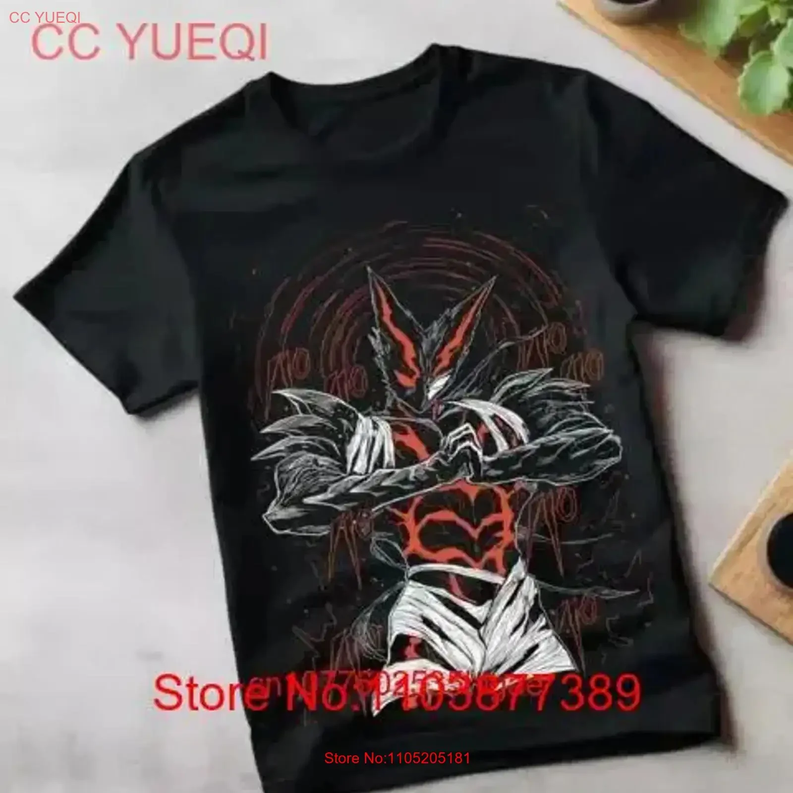 Garou T shirt One Punch Shonen King Horror Anime Manga black All Size vintage Washed Breathable Top For Everyday Wear Casual