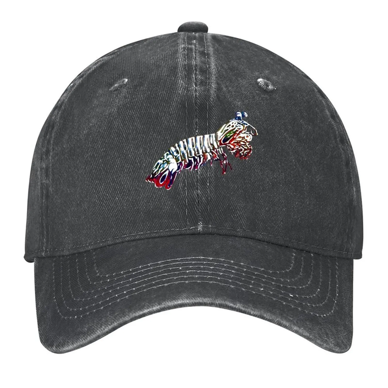 

Mantis Shrimp White Alternate Design Baseball Cap winter hats for men Icon Golf Wear Men's Caps Women's