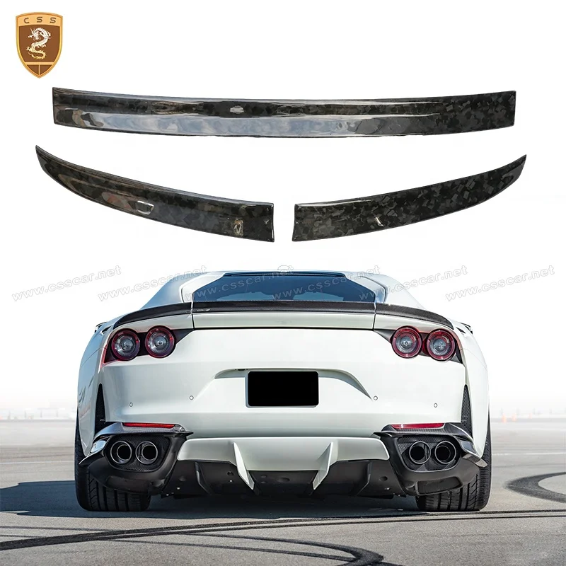 

Сухой карбоновый спойлер для Ferrari 812 Superfast Novi Style Rear Ducktail Wing