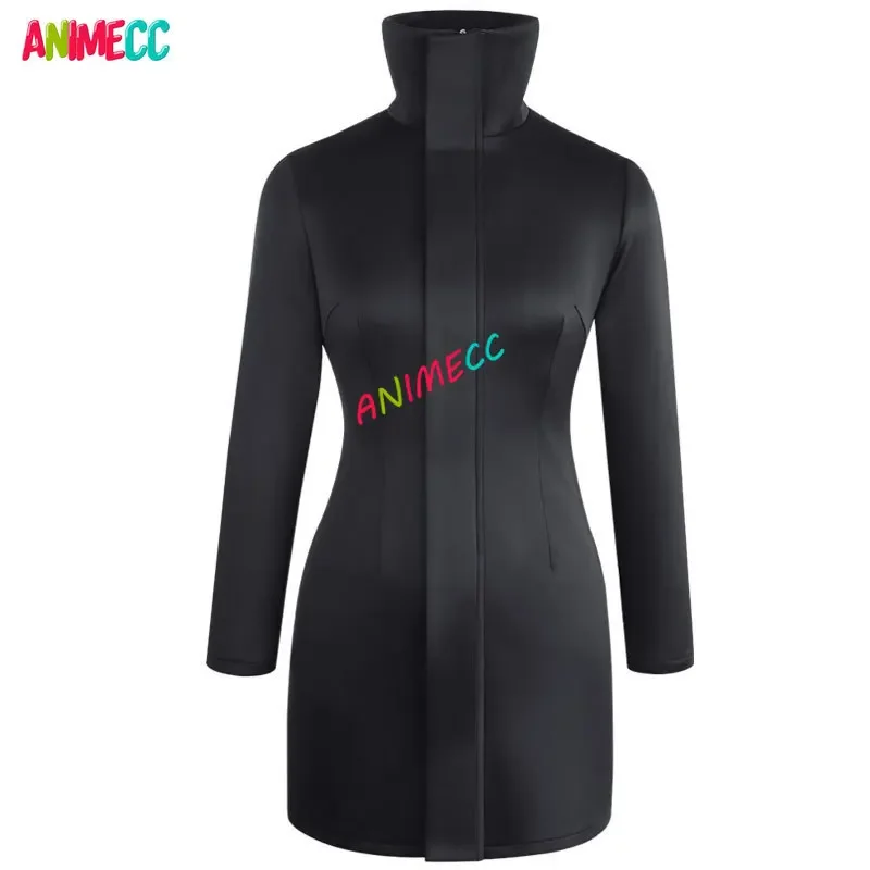 Animecc In Voorraad S-XXL Gojo Satoru Cosplay Vrouwelijke Jurk Pruik Bril Halloween Feest Outfit Voor Vrouwen