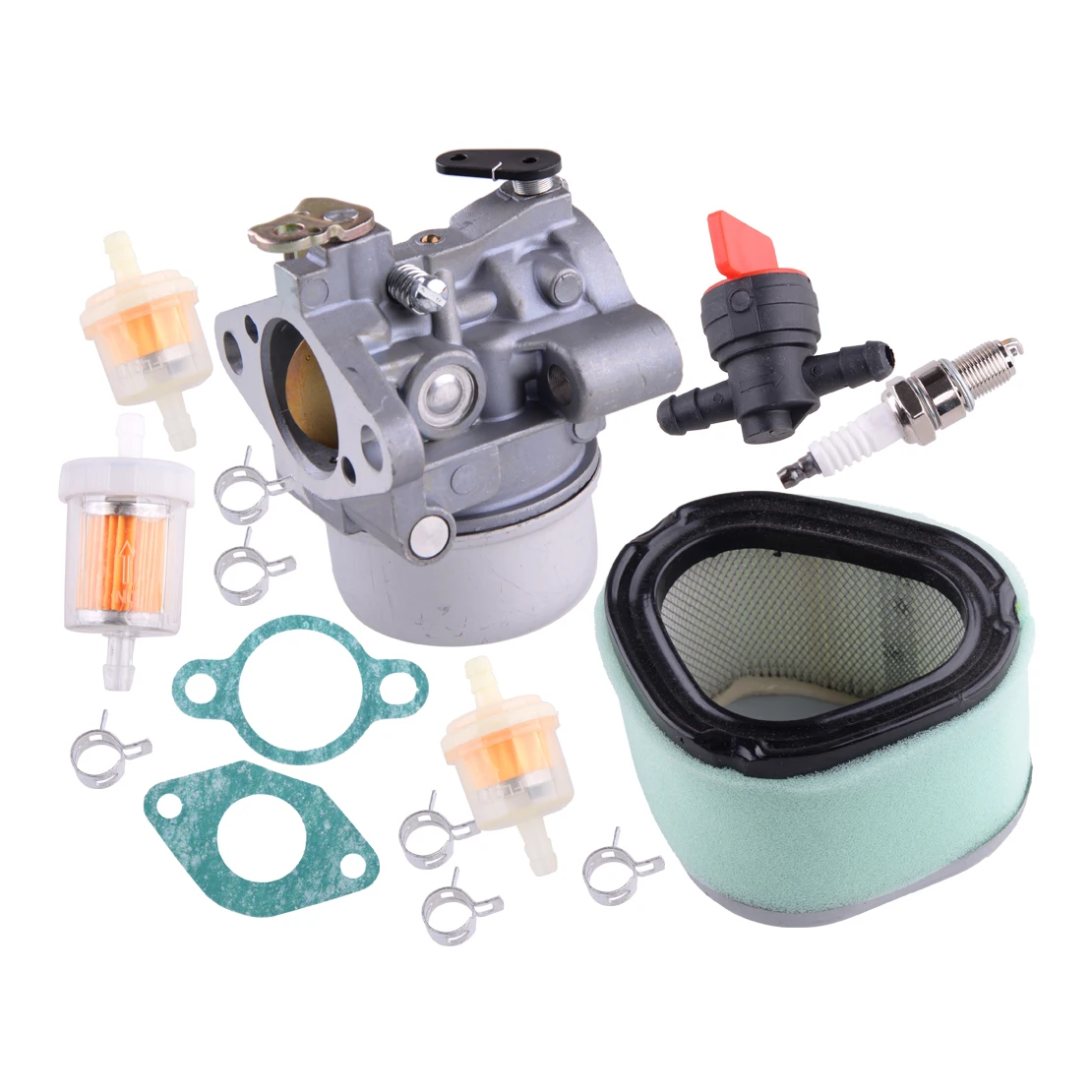 Kit de Filtro de ar para Carburador Am121865 Am132119 Am11961 Compatível com Jogos Deere Stx30 Stx38 Stx46 12.5 hp