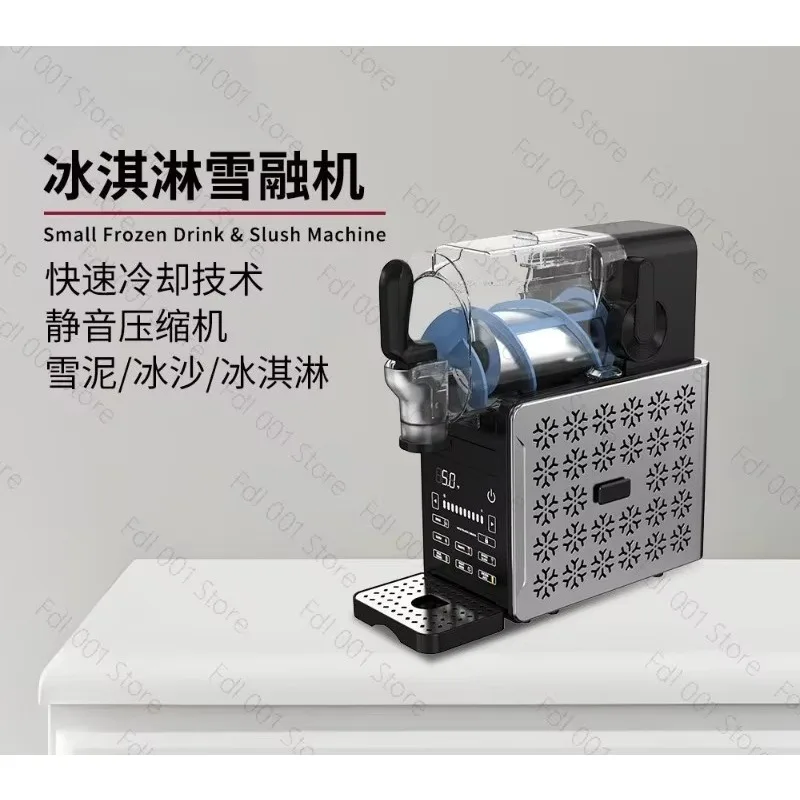 2L Single Bowl Slush Machine Automatic Self Cleaning Household Frozen Drink Ice Slush Maker