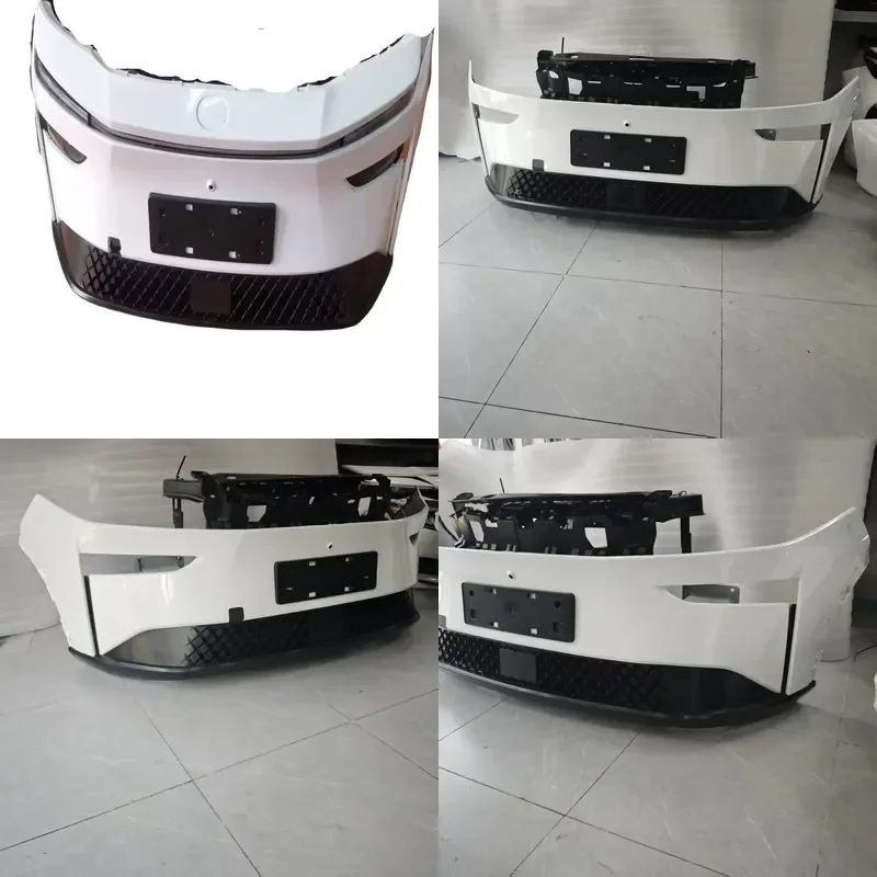 Front Bumper Assembly and Accessories Kit for Toyota BZ3X Complete Front Nose Cover Replacement Parts