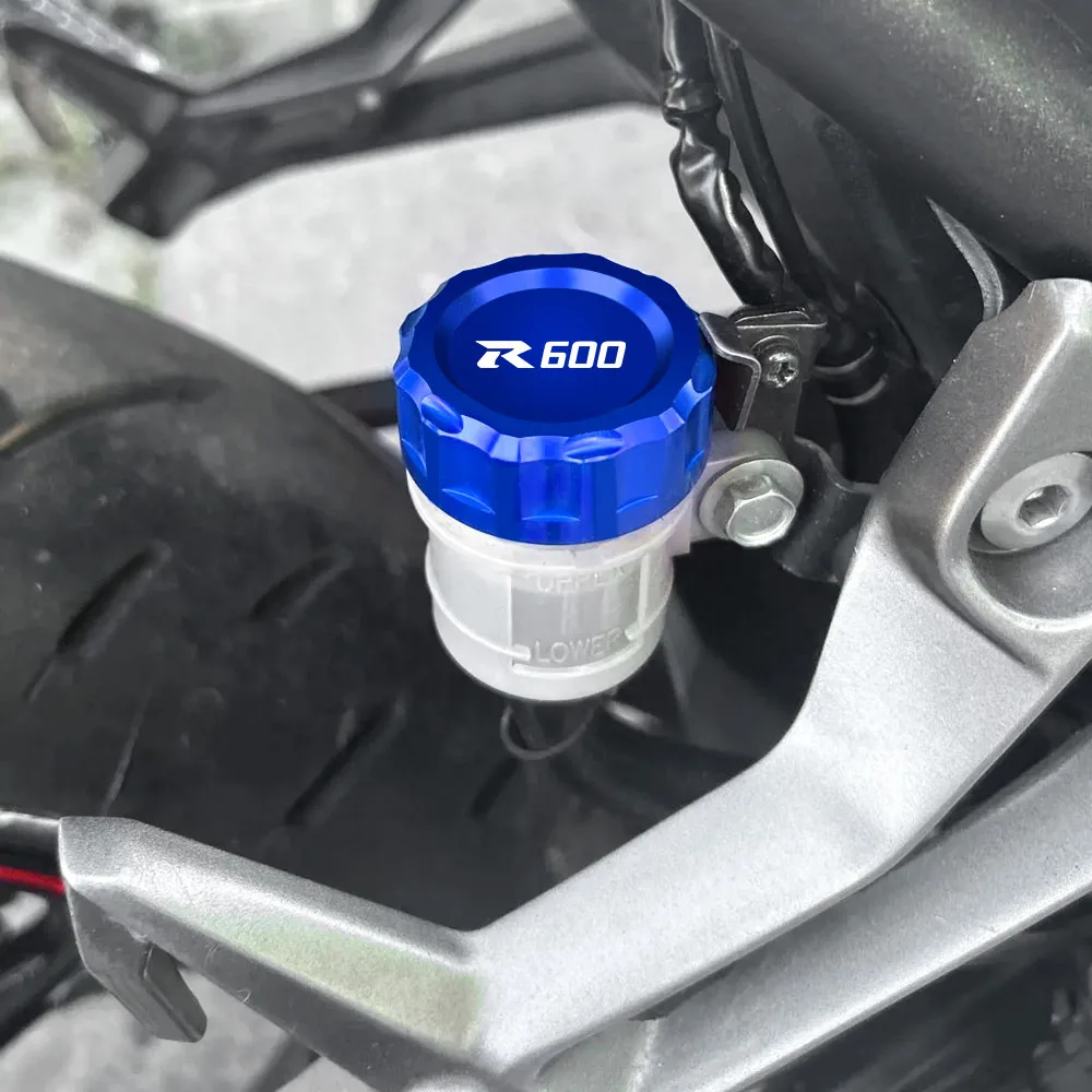 

For Suzuki Gsxr 750 600 1000 GSXR600 GSXR750 CNC Rear Brake Fluid Cylinder Master Reservoir Cover Cap Motorcycle Accessories