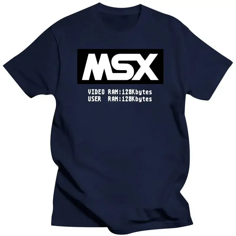 Mens Clothing  Men Tshirt MSX BIOS T Shirt Classic T Shirt Women T-Shirt Tees Top