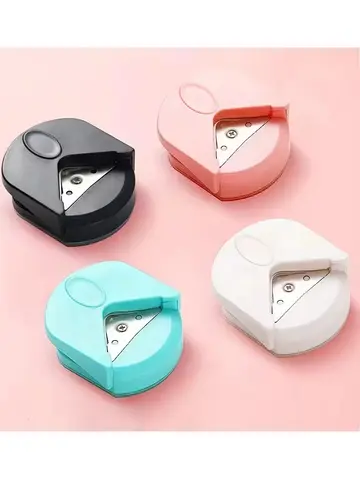 1/4pc R4 Card Rounded Cutter Corner Rounder Paper Portable Hole Trimmer Angle Border Punch Photo Scrapbook Office DIY Craft Tool