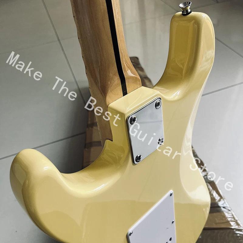 22 tone groove finger board electric guitar, equipped with vibrato system, quality assurance, professional level, fast delivery.