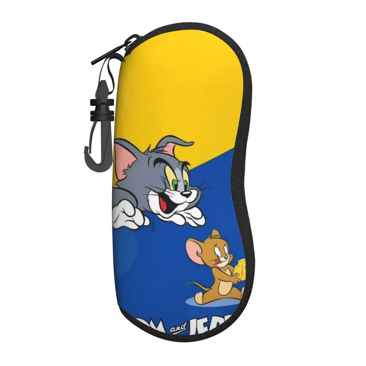 Tom And Jerry Ultra-Light Soft Shell Glasses Case - Compact and Portable Eyewear Case for Travel, School, and Daily Use