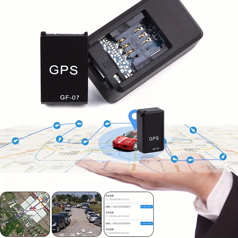 Mini Magnetic GF-07 GPS CarTracker Real Time Tracking Anti Mount SIM Message Positioner Real-time Vehicle Locator Pet Tracker