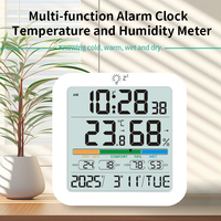 Weather Station Indoor Outdoor Wireless Thermometer Hygrometer With 1 Remote Sensor Temperature And Humidity Gauge Meter Monitor