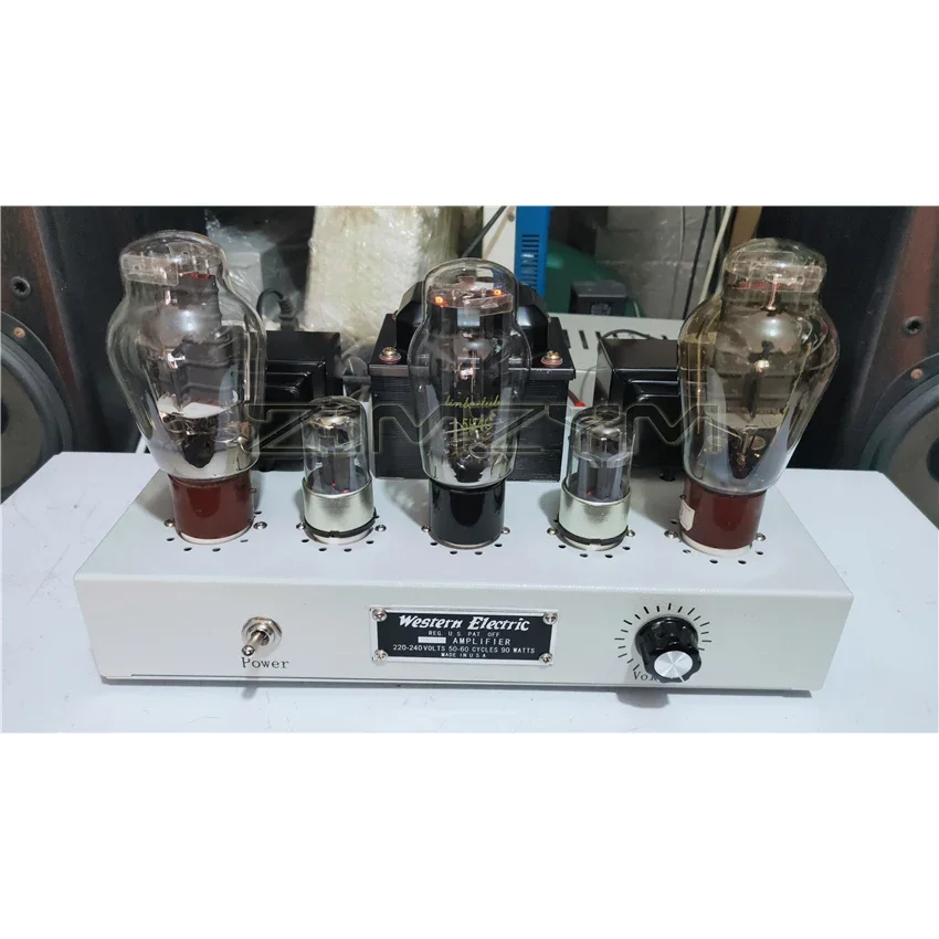 300B/2A3 Gallbladder High End 5U4G 6SN7 2A3 Tube Amplifier Single End Point to Point Welding 2.0 Stereo