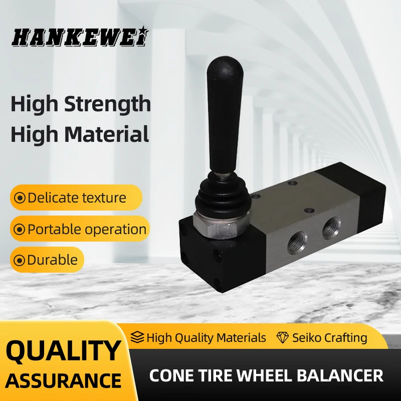 5/2 Way Pneumatic Switch Manual Valve Hand Push Pull Control Air Valve Tire Changer Replacement Part  2 Position 3 Way