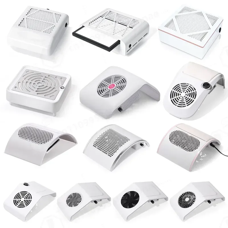 Nail art vacuum cleaner desktop high power speed regulation nail art dust vacuum cleaner nail polishing dust collector