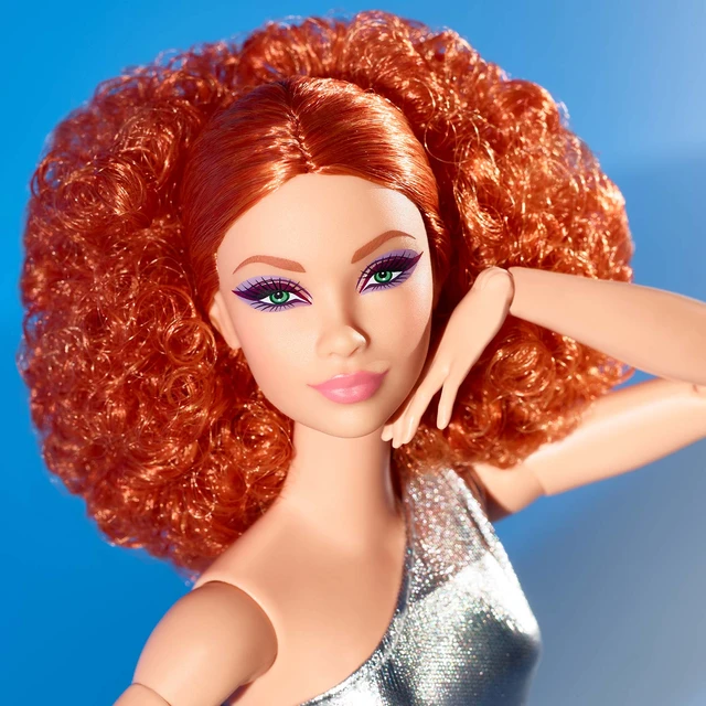 Barbie Looks conspicuous Doll Curly Red