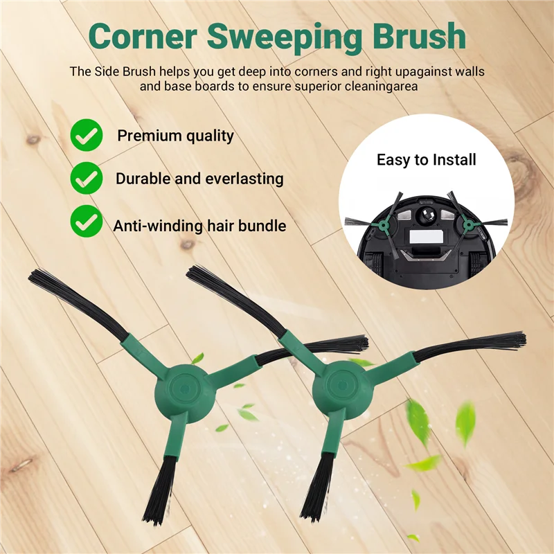 WHYY-9-Pack استبدال الجانب/فرشاة للمكانس الكهربائية Irobot Y0112، فرشاة كنس الحواف Roomba Y0112