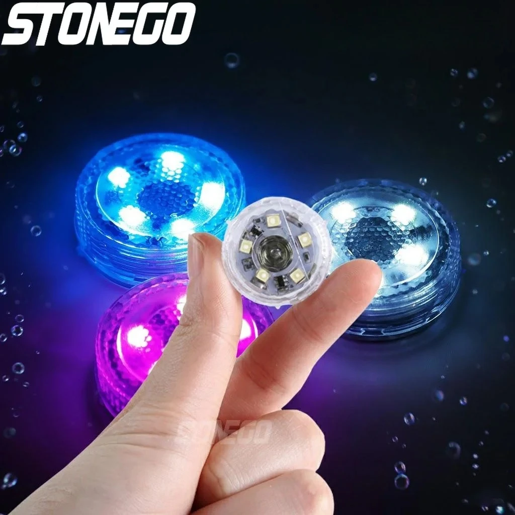 Portable LED Night Light Mini Car Touch Switch USB Rechargeable Ambient Lamp Stair Light Wardrobe Light