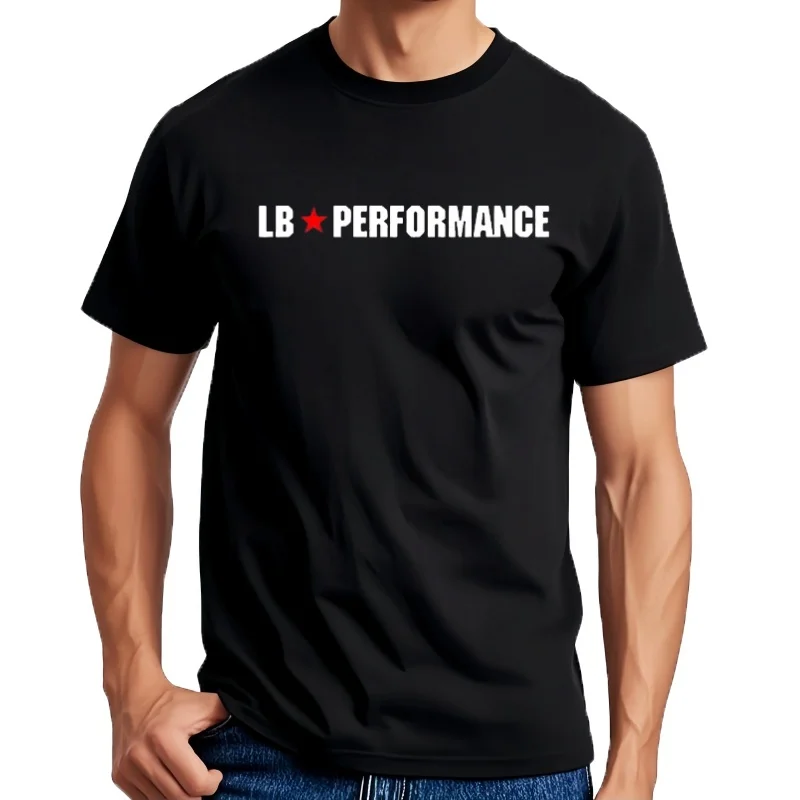 Camiseta Liberty Walk LB Works LB Performance oficial limitada, ropa de anime blanca, tops y camisetas de peso pesado