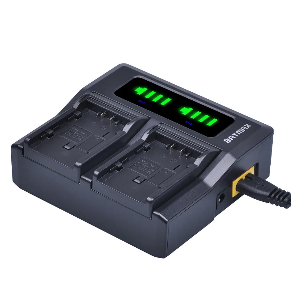 Ultra Fast LED Dual Charger  VW-VBG6 VW VBG6 VWVBG6  for Panasonic AG-HMC154ER HMC154GK AGHMC154P