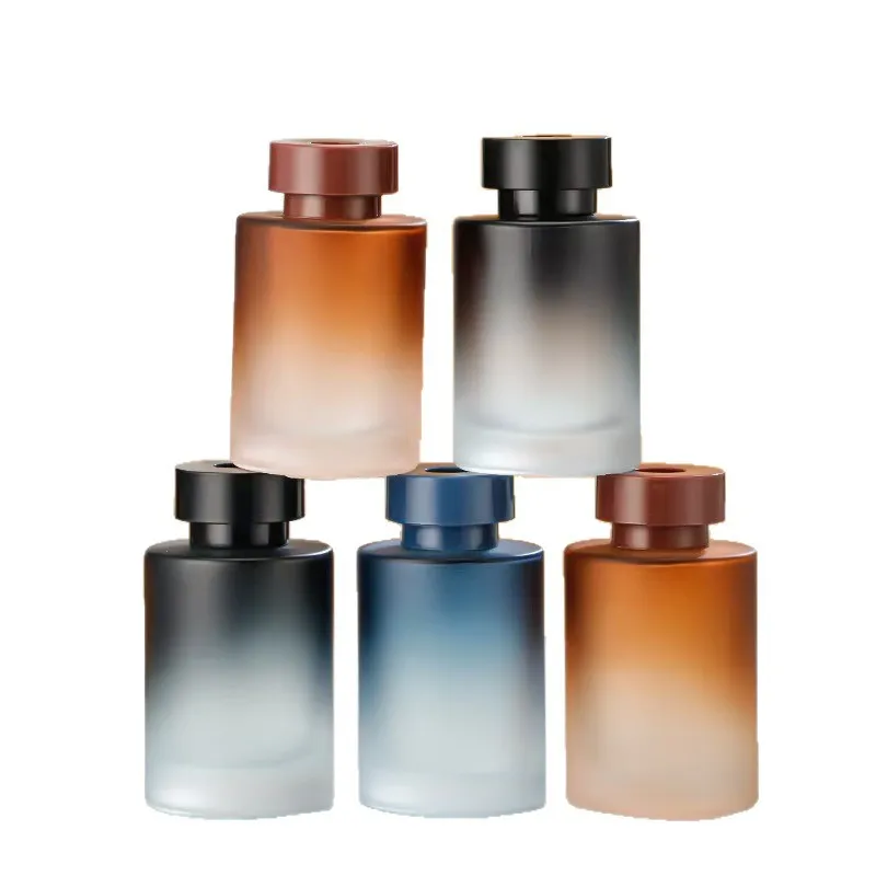 

Стеклянный флакон для духов, 60 мл, элегантный домашний ароматизатор, многоразовый диффузор для ароматерапии, украшение для дома, диффузор для благовоний