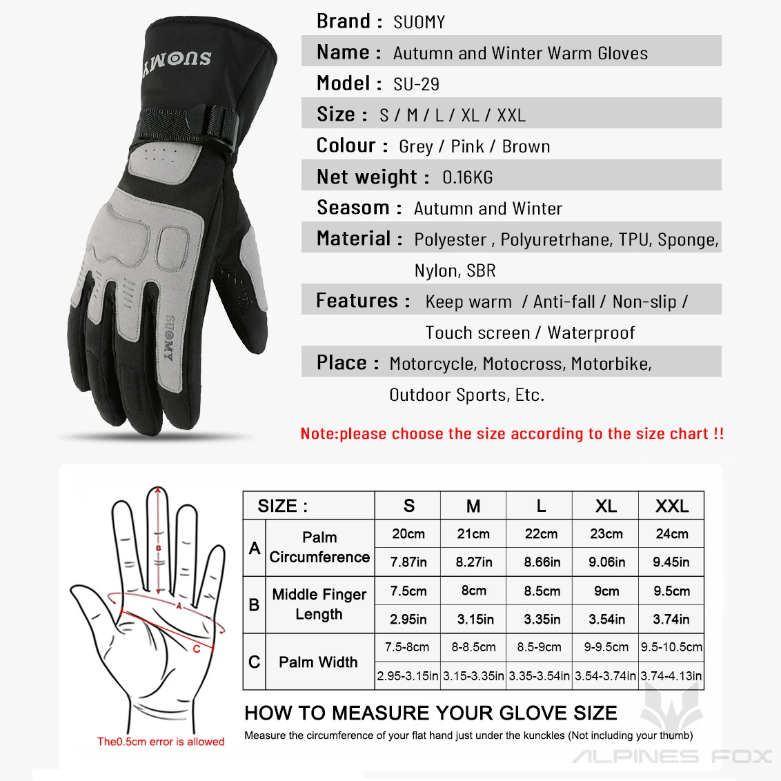 قفازات الدراجات النارية يندبروف مقاوم للماء Guantes موتو دراجة نارية قفازات ركوب الخيل شاشة تعمل باللمس موتو موتوكروس قفازات الشتاء