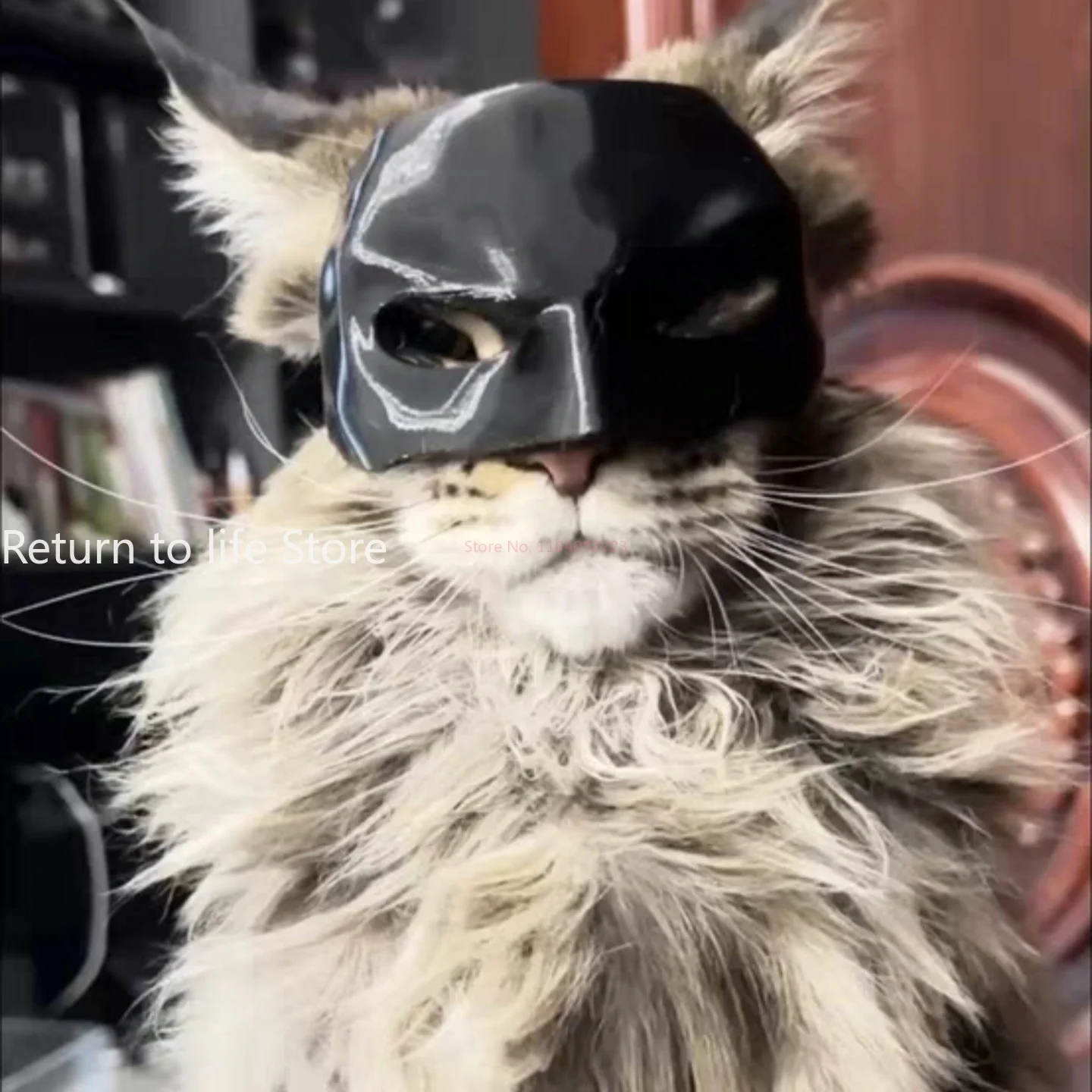 Máscara de Batman Cos para mascota, gato, cachorro, estampado 3d, disfraces de Cosplay, casco de juguete, sombreros de fiesta de Halloween, máscara para perro, accesorios para casco