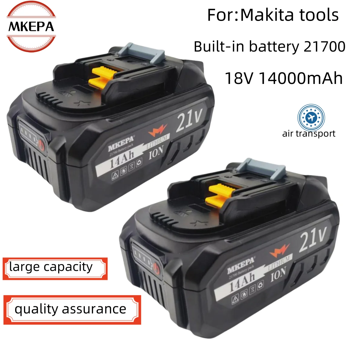 

5S2P 14000mAh 21700 original makita18V BL1830 lithium-ion rechargeable power tool battery 21V BL1860 BL1850 BL1860B BL1840