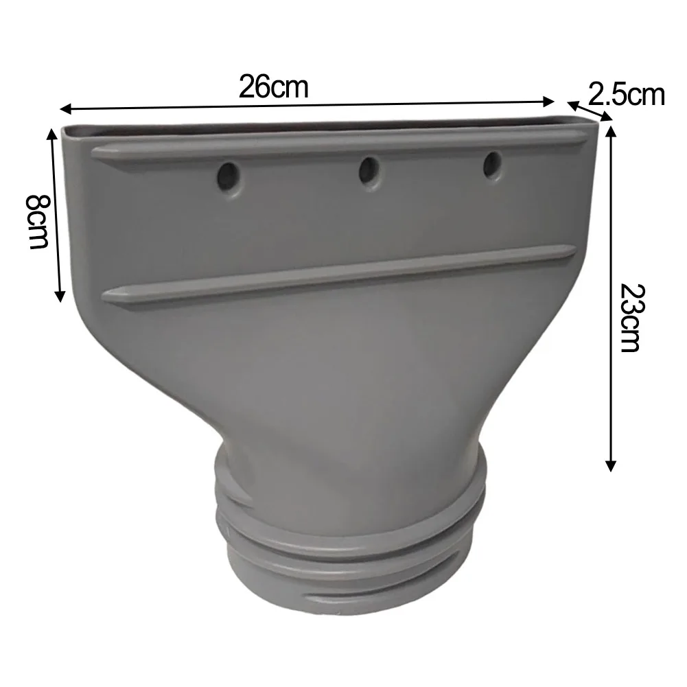 

Адаптер выхлопного отверстия 23x26x2,5 см Адаптер кондиционера, совместимый с выхлопом сушильной машины Простая установка Подача свежего воздуха