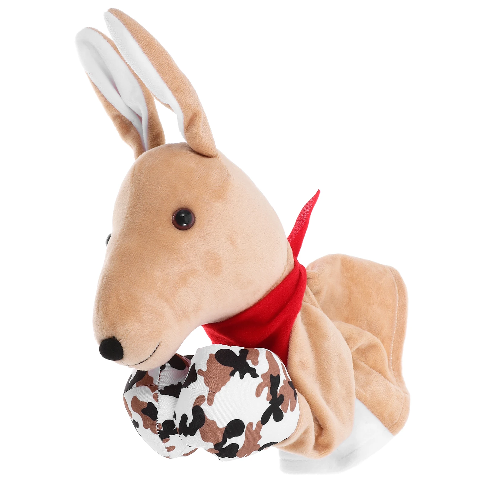 

Kangaroo Puppet Children Hand Finger Soothing Family Puppets Creative Pretend Fabric Cartoon