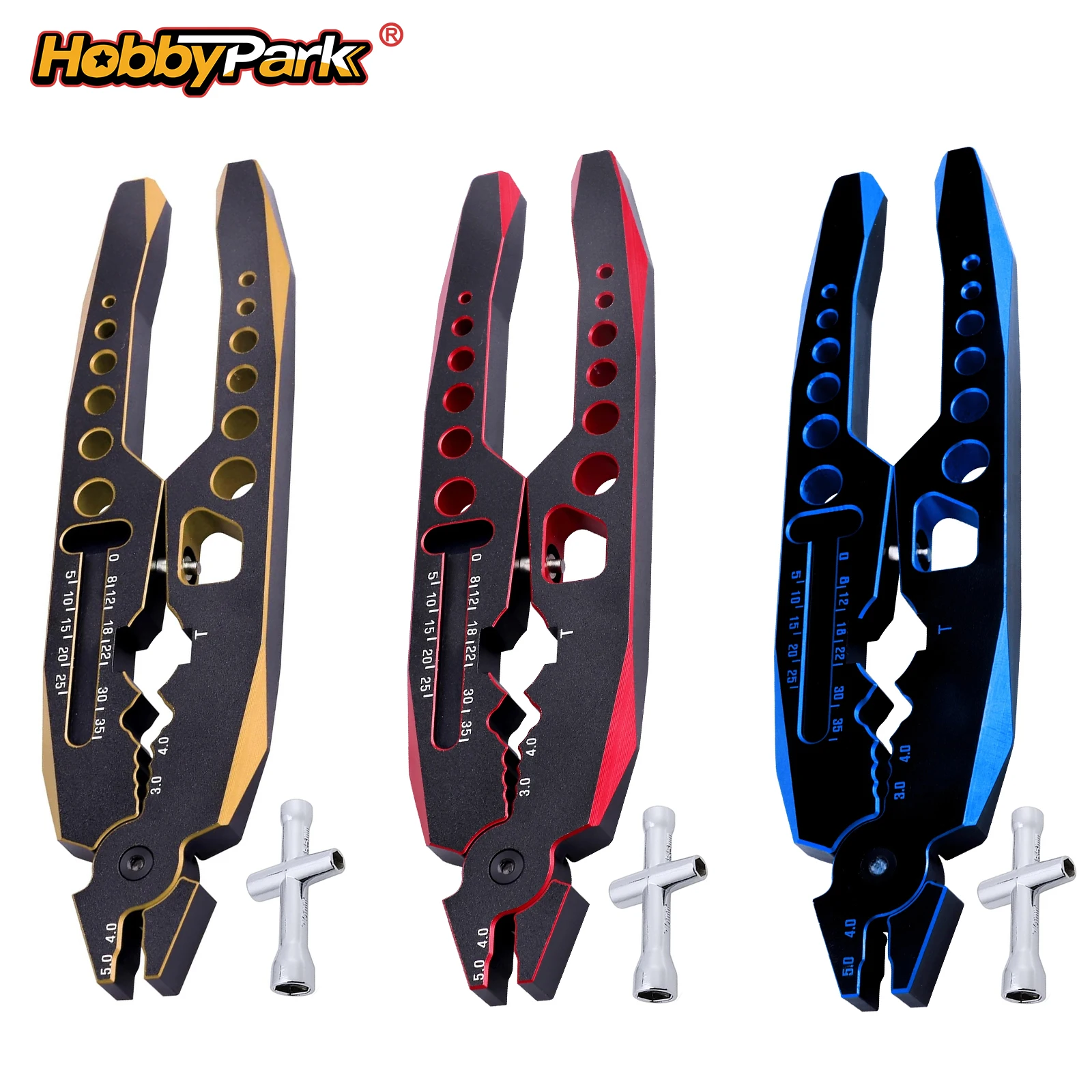 

Hobbypark RC Shock Pliers & 1/10 Wheel Wrench Tool for Traxxas Arrma Axial Losi Redcat RC Cars Trucks Crawlers