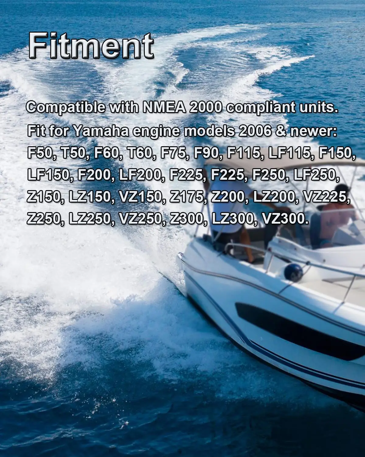 كابل واجهة محرك ياماها PLOSON YM-N2K_3PXM لشبكة يخت NMEA 2000 مع موصل T (1 م؛ 2 م؛ 5 م؛ 7 م) لـ Lowrance