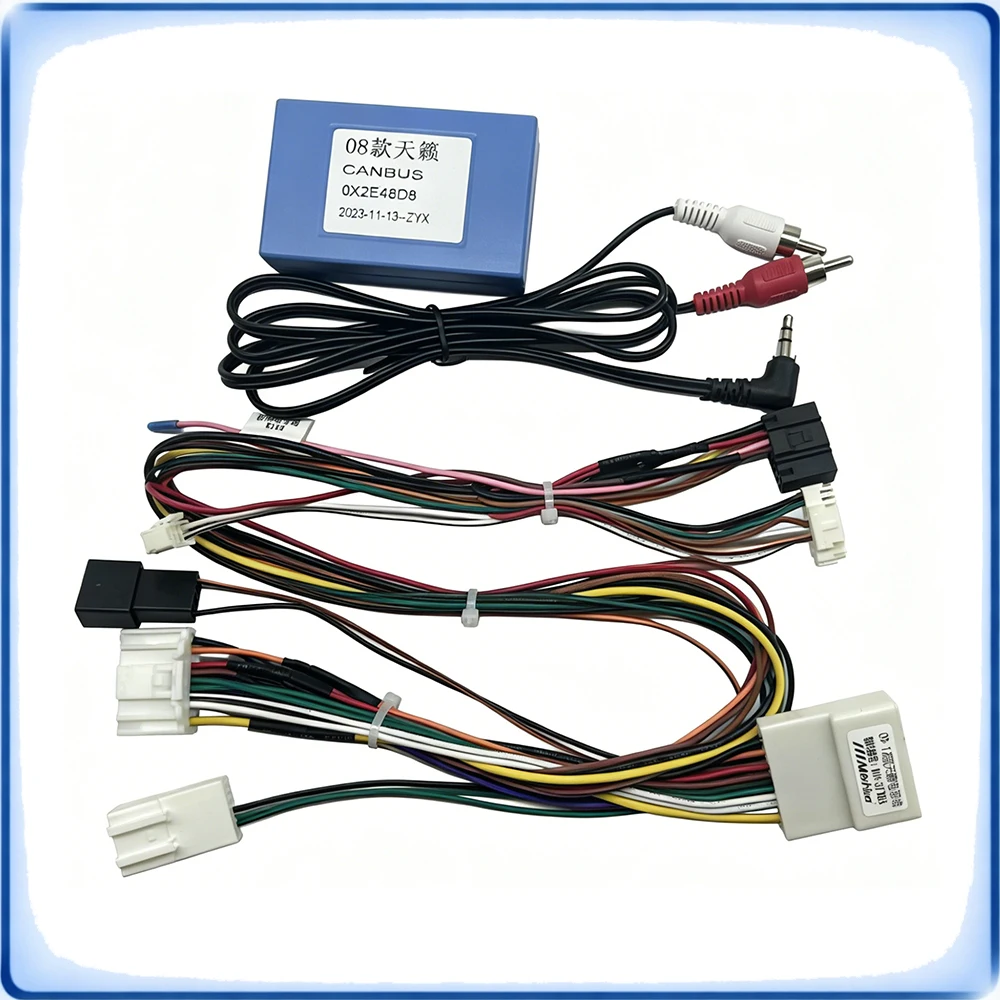

Car Radio Wiring Harness with CANBUS Decoder for Nissan Teana 2008-2012 Stereo Audio Cable Plug and Play Head Unit Adapter