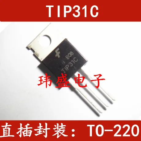 

10 pieces TIP31 TIP31C TO-220 NPN3A/100V